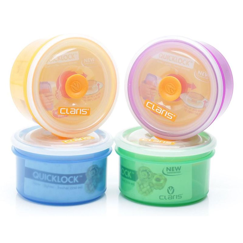 CLARIS Quicklock Round Air Tight Food Container 82972