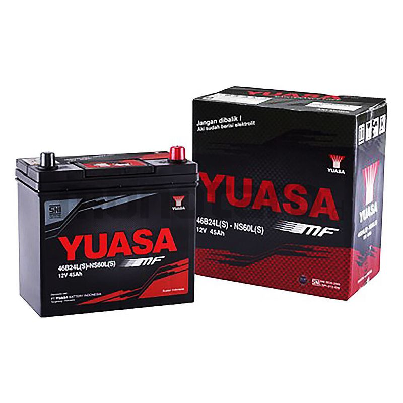 Accu Mobil Yuasa NS - 60 MF 12 Volt 45 AH