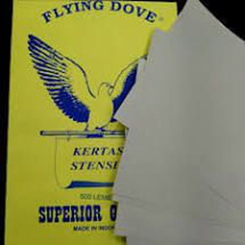 Kertas Stensil Flying Dove F4 500