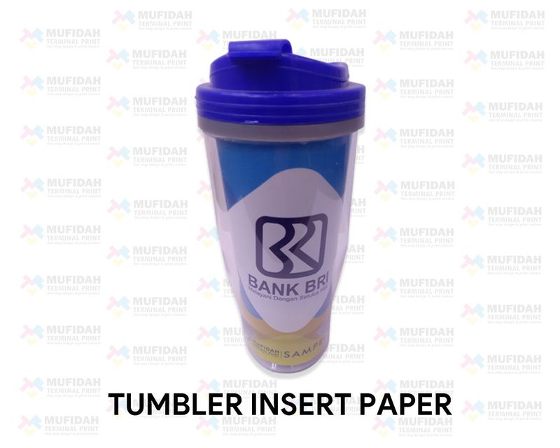 Tumbler Insert Paper