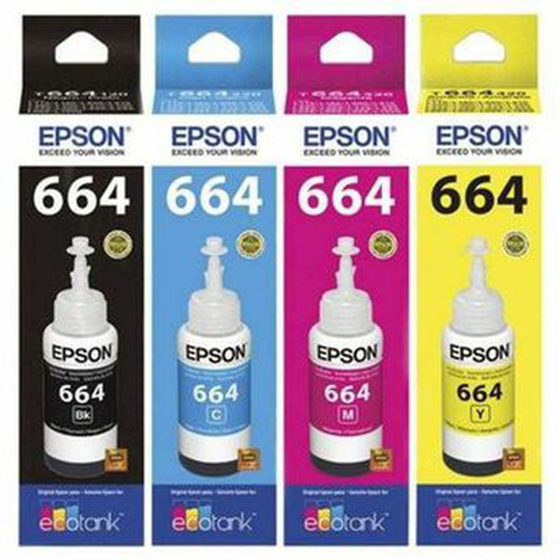 Tinta Epson L Series 664 Merah