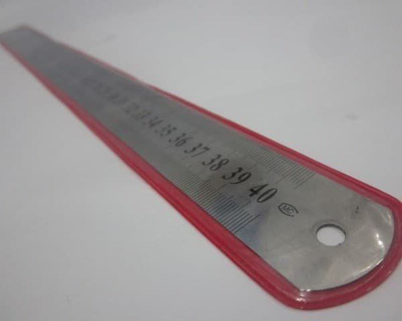 PENGGARIS PANJANG BESI 40 INCH SKLAS KENKO STAINLES STEEL RULER