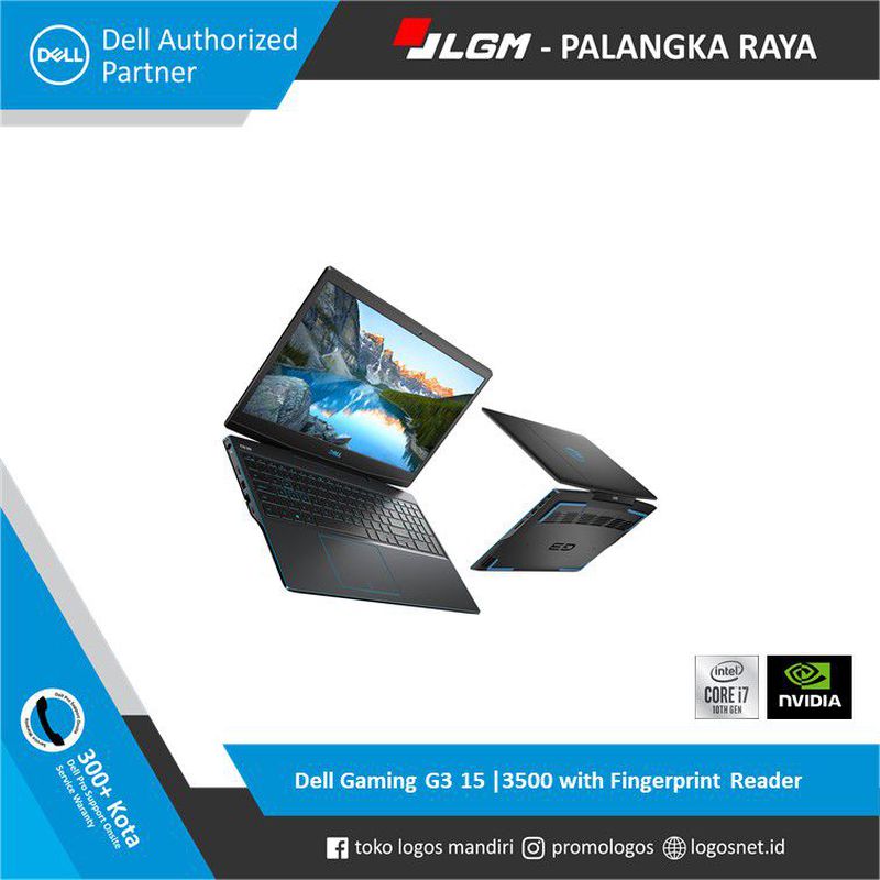 Laptop Dell Gaming G3 | 3500 Intel® Core™ i7-10750H/8GB/512GB/GTX1650Ti