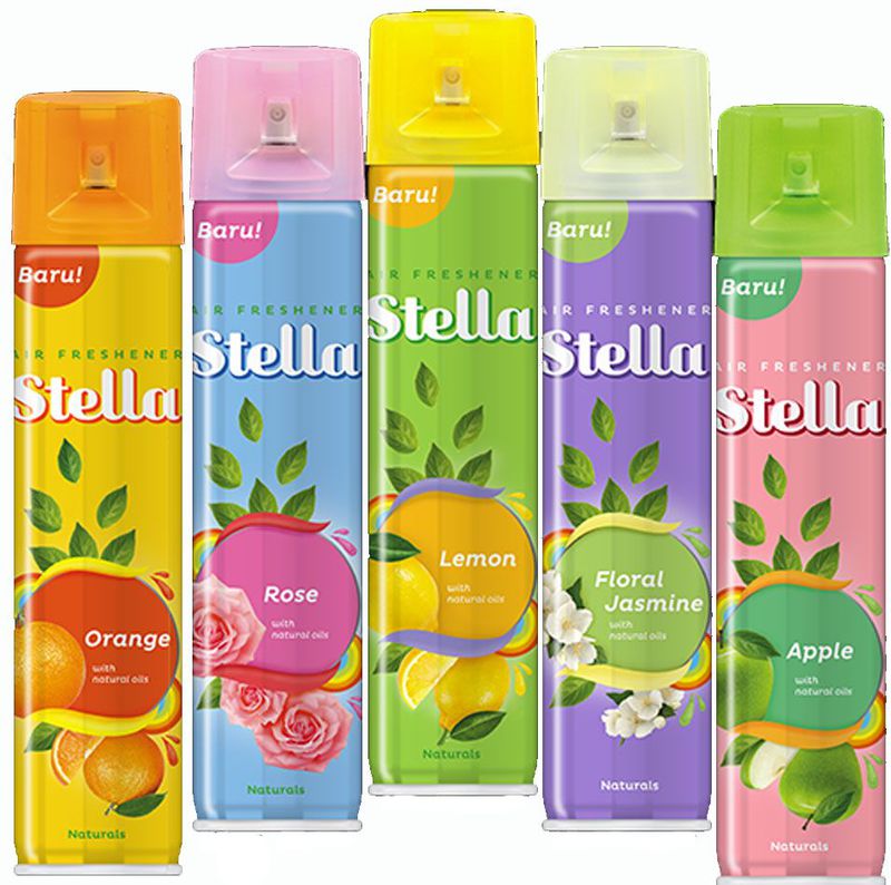 Stella Spray 200ml / Pengharum Ruangan Stella Spray