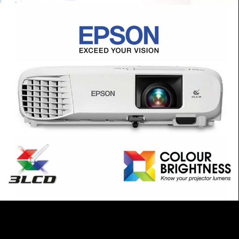 PROJECTOR EPSON EBX500 Xga, 3600 Lumens, Usb, Hdmi, Wifi Optional