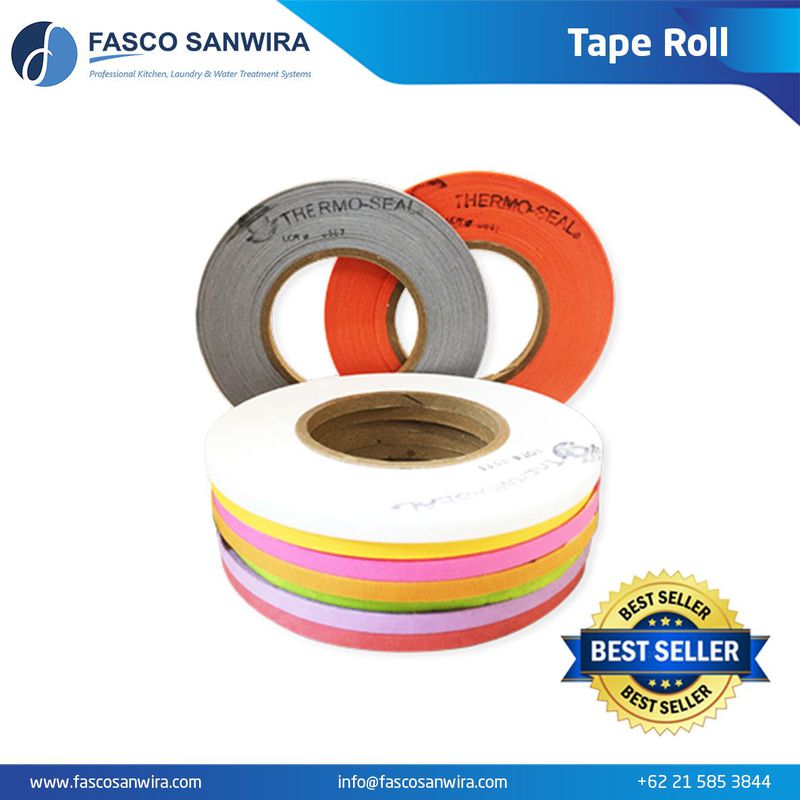 Label Penanda Laundry Tape Roll Thermopatch