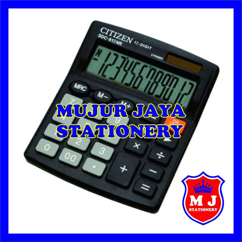 KALKULATOR 12 DIGIT CITIZEN SDC 812 NR MJS 436
