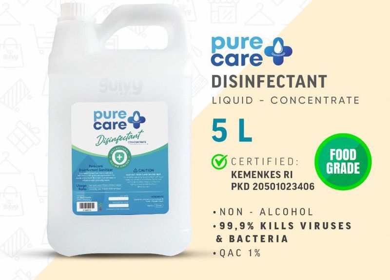 Pure Disinfektan 5 Liter ( Concentrate)