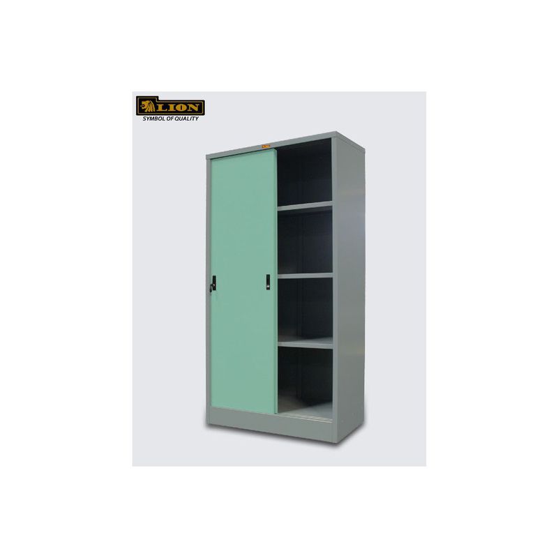 LION STEEL SLIDING DOORS CUPBOARD33A