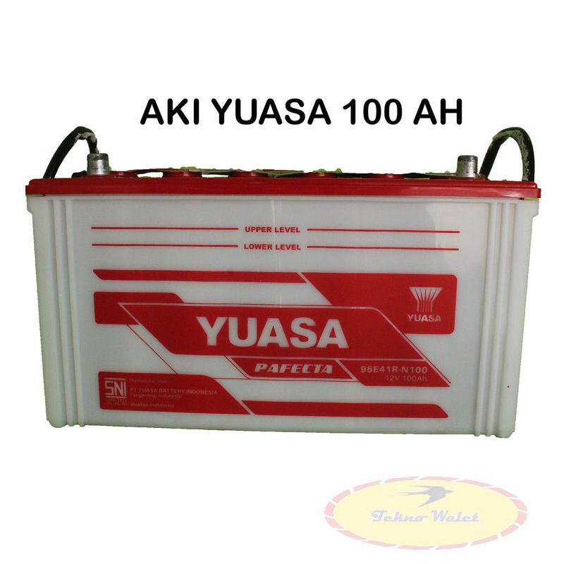 Aki Merek Yuasa 100 Ampere By UD Ayunda Lestari