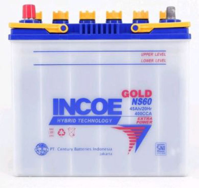 Accu Incoe NS 60 45AH