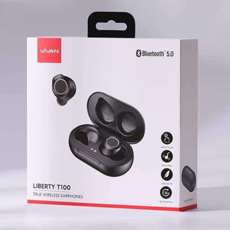 Headset Wireless Bluetooth merk VIVAN CC1