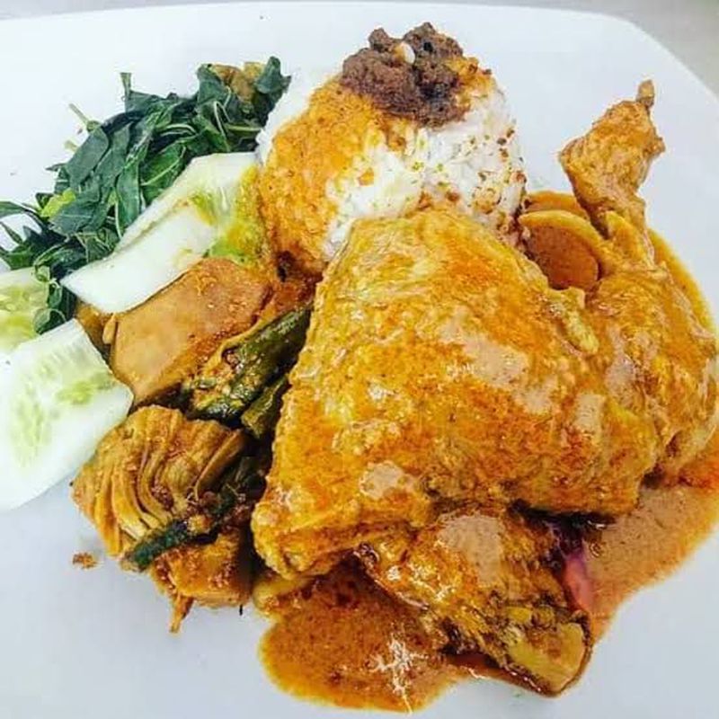 Nasi Kotak Padang Ayam Gulai 2075