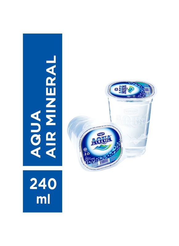 Aqua Gelas 220 Ml Dus 7244