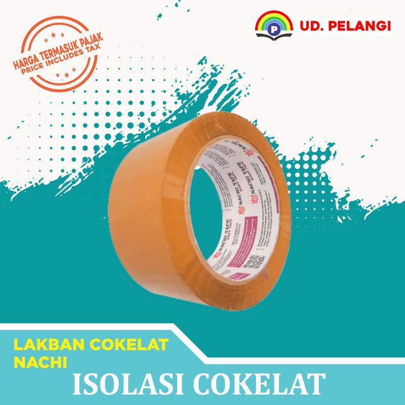 Lakban Coklat Nachi Tape Mm