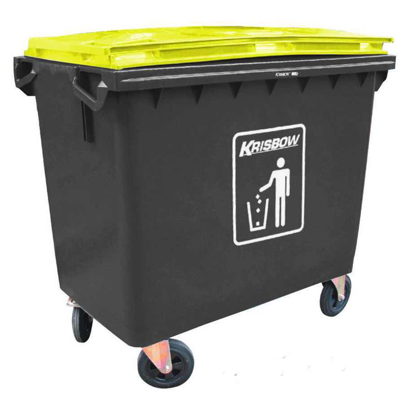 DUST BIN 660 L GREY 10133731