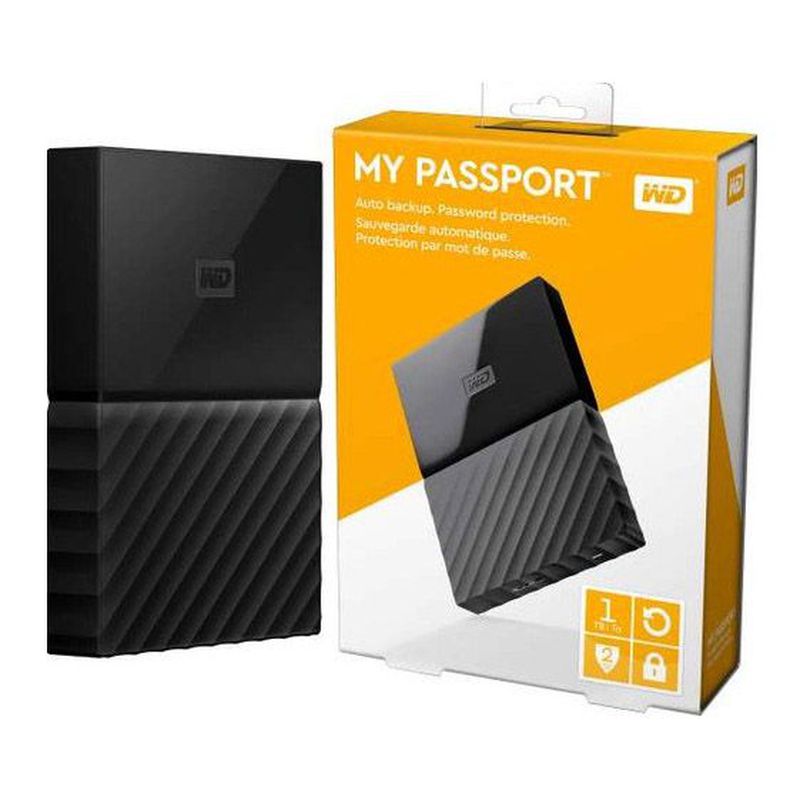 External Hard Drive 1TB WD My Passport