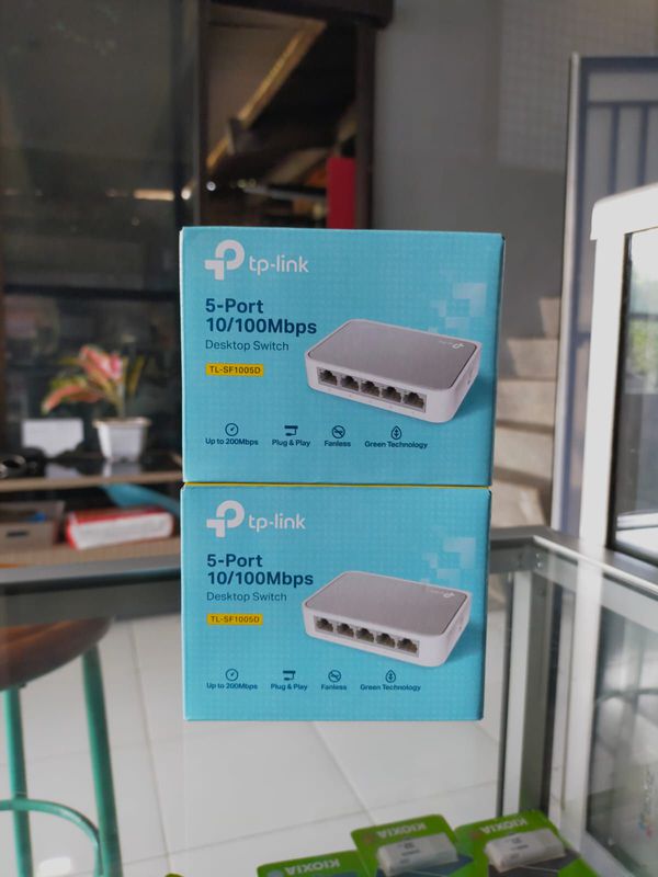 TP LINK SWITCH HUB 5 PORT 10/100 MBPS