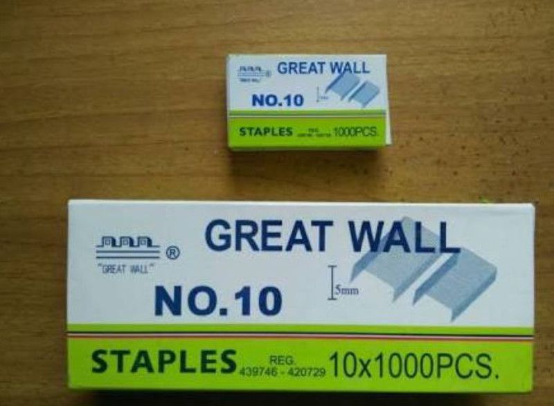 Isi Staples Great Wall No. 10