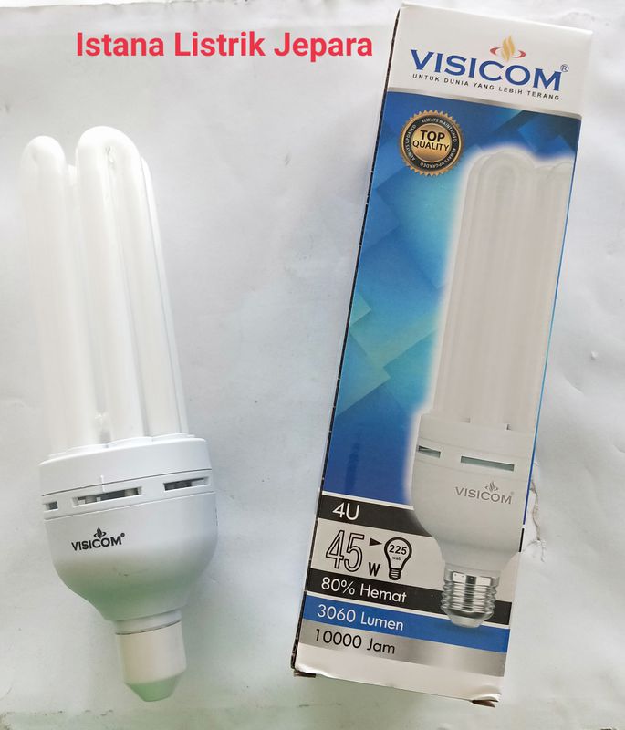 Lampu Sl Plc 4u Visicom 45w