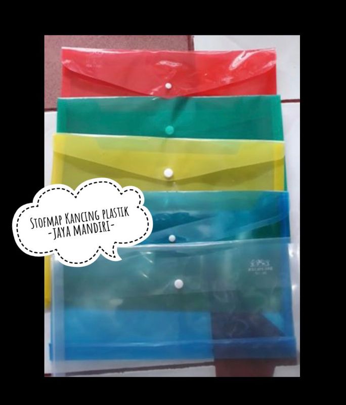 Stopmap Plastik / Bag File