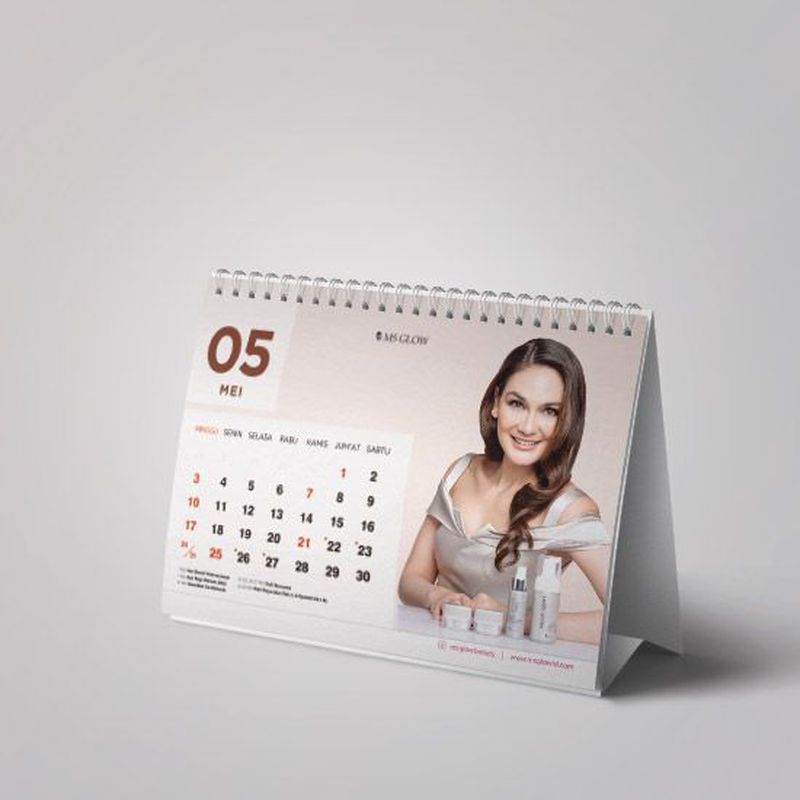 Kalender Meja A5 - AP 260gr