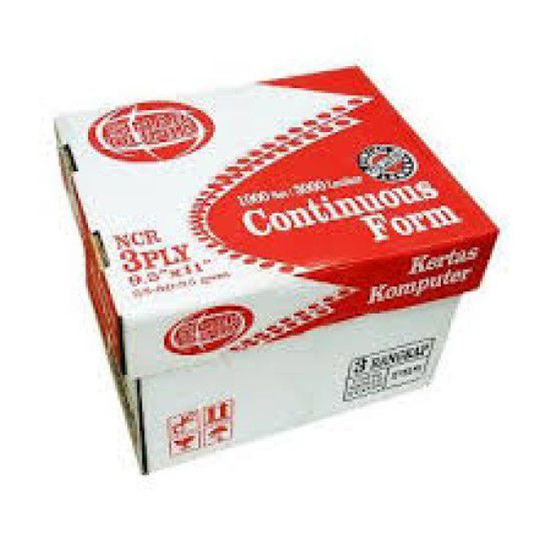 KERTAS CONTINOUS FORM 14 7/8X11 3 PLAY NCR