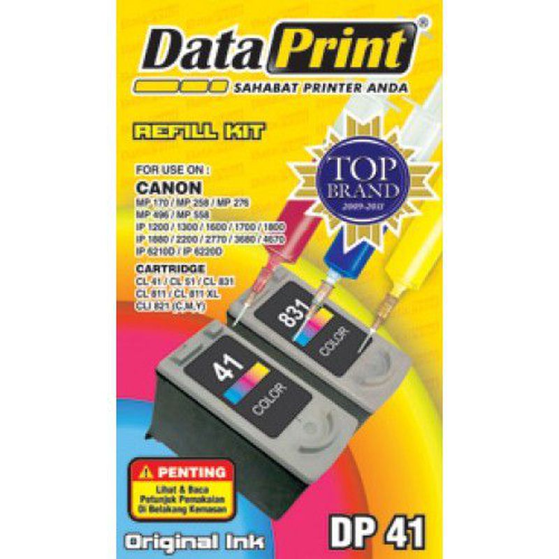 Tinta Refill Data Print 41 Color