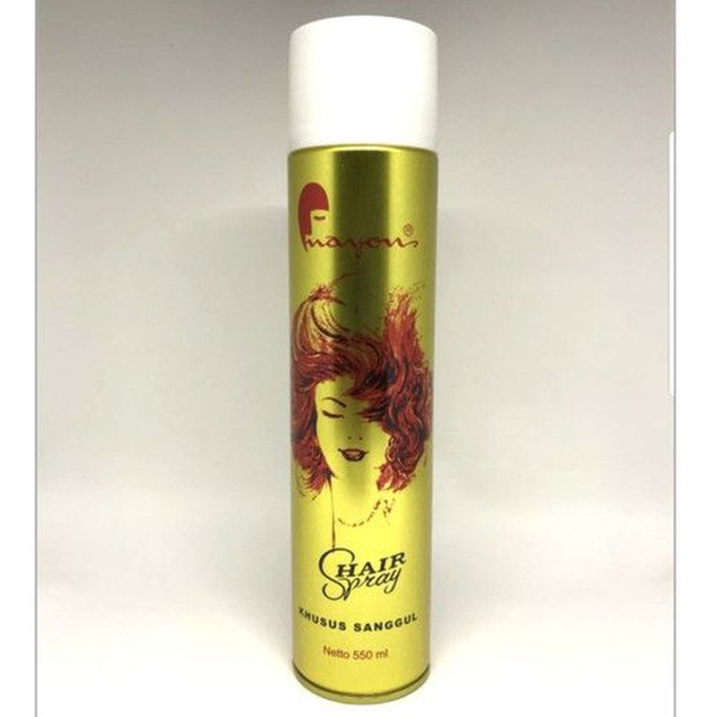 hair spray Rambut