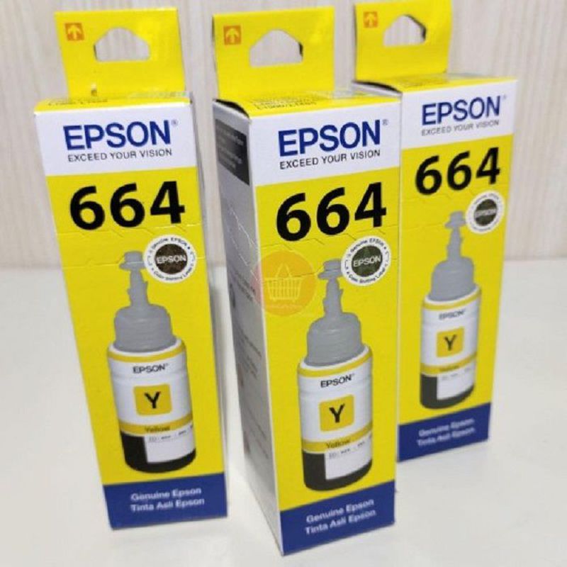 Tinta epson 664 yellow original
