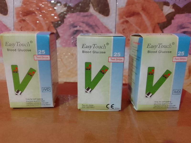Strip Blood Glucose merk Easy Touch 25's