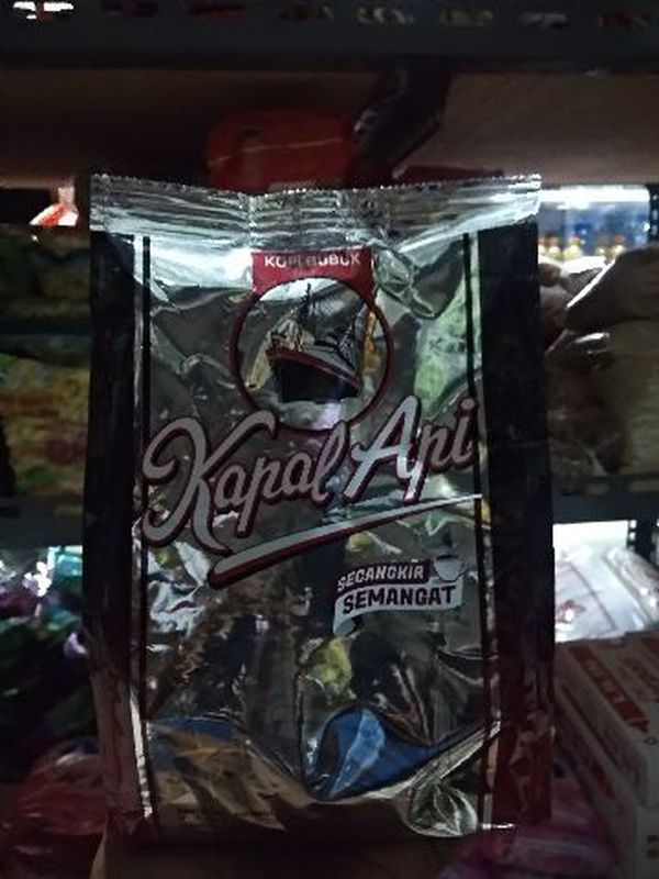 kopi bubuk kapal api jumbo silver (380g)