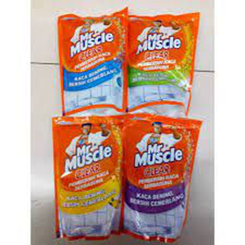 Mr Muscle Pembersih Kaca Ml Biru