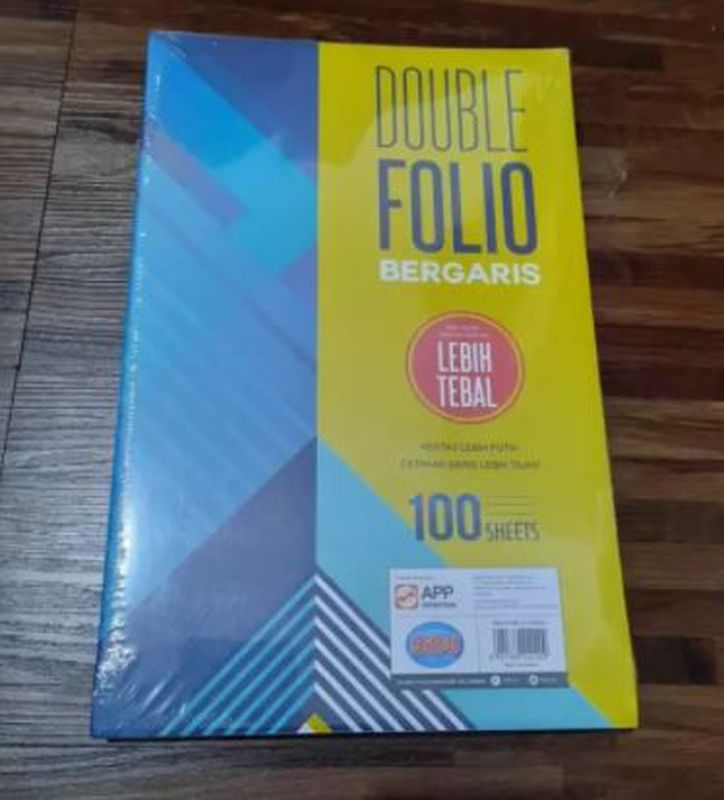 Kertas Folio Bergaris