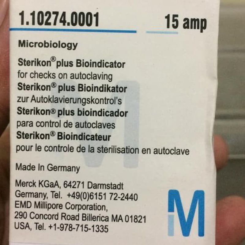 Stericon Plus Bioindicator - MERCK