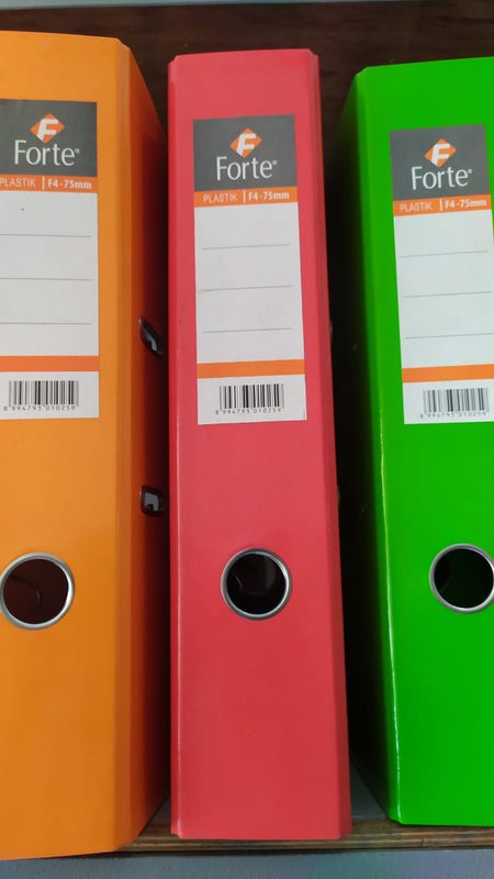 ORDNER WARNA - Hijau Muda