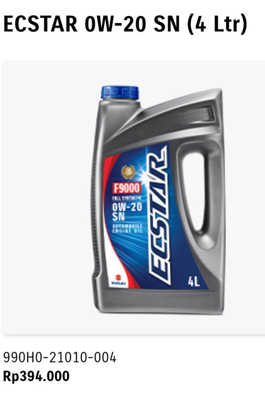 ECSTAR 0W-20 SN