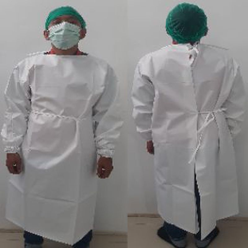 REMEDI GOWN MICROPOROUS WITHOUT RIB - S