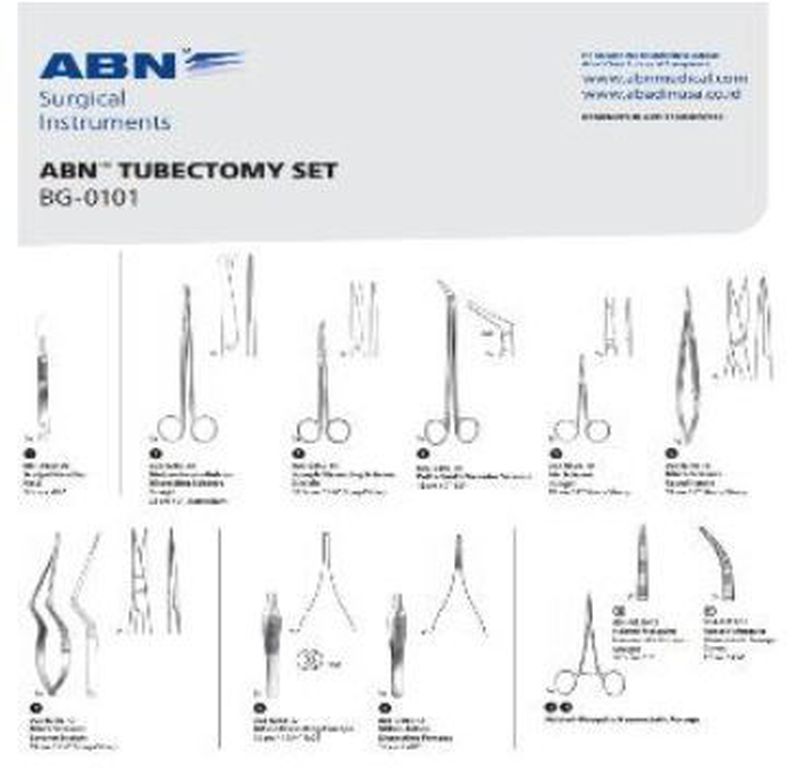 ABN Tubectomy Set