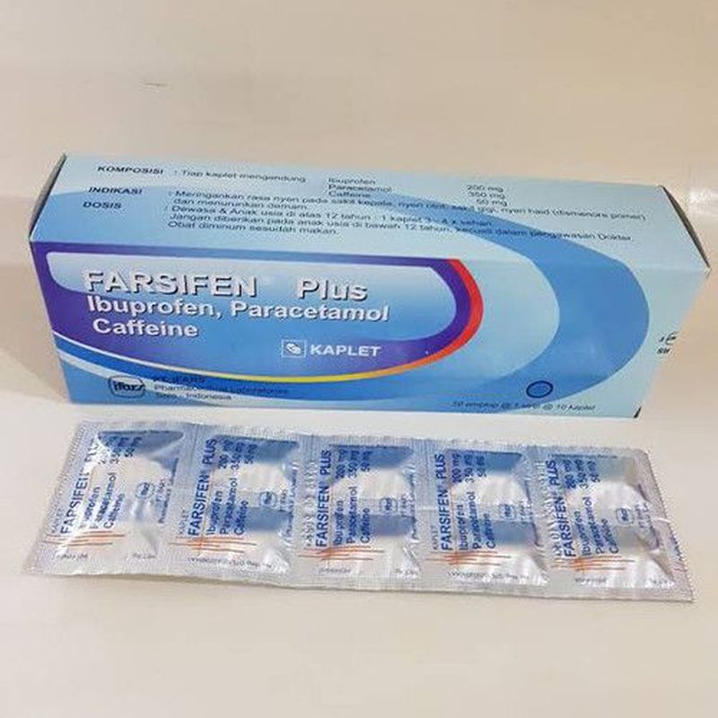 Kombinasi Paracetamol + Ibuproven Ifars