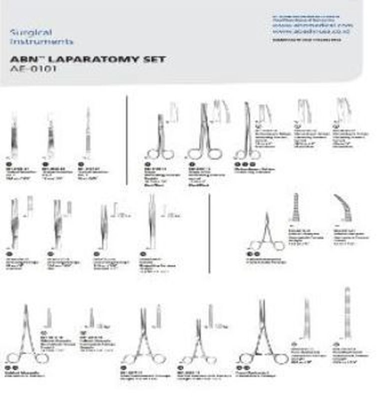 ABN Laparotomy Set