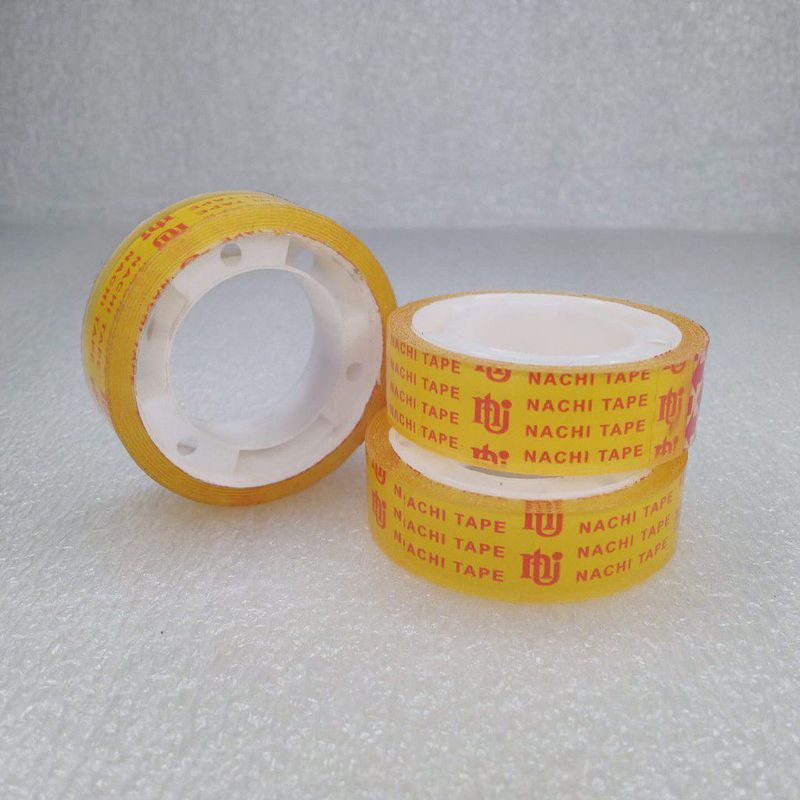 ISOLASI NACHI BENING Uk. 1/2 x 10 roll / slop 12 mm tipis