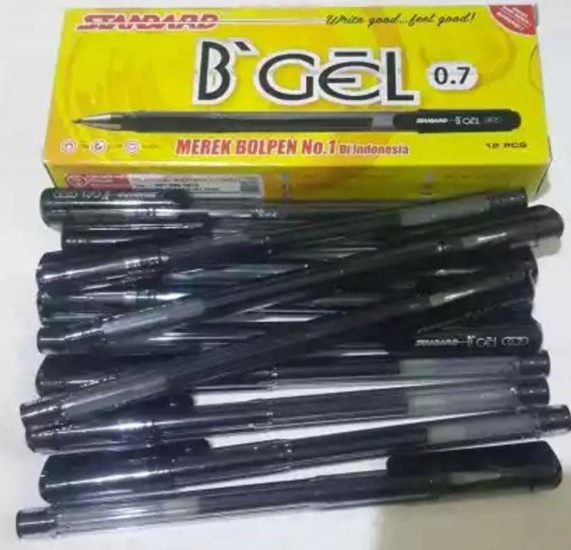 Bolpoint Standart B'GEL Hitam