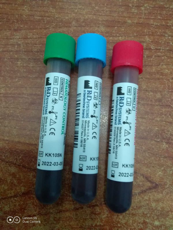HEMATOLOGY CONTROL CBC 3 K