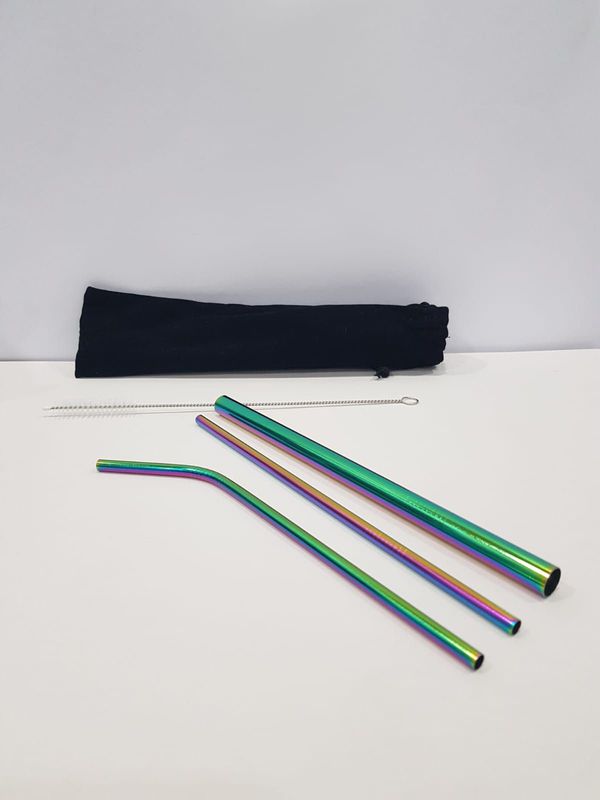 Stainless Straw - Rainbow