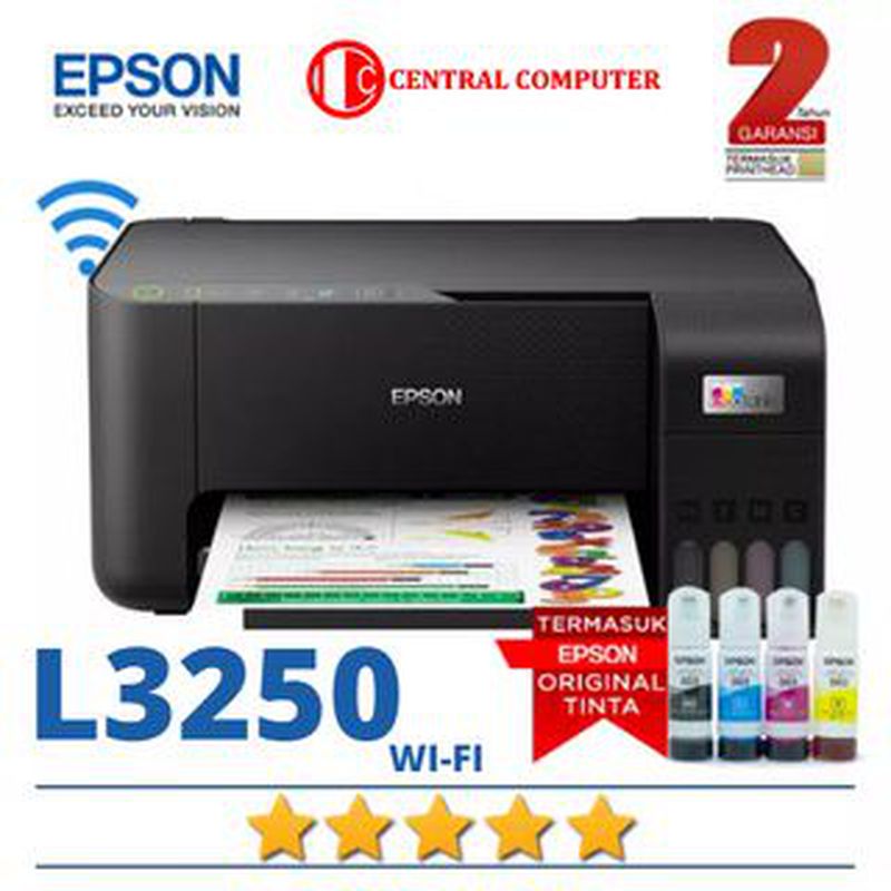 Printer EPSON L3250 Wifi All In One PRINT SCAN COPY