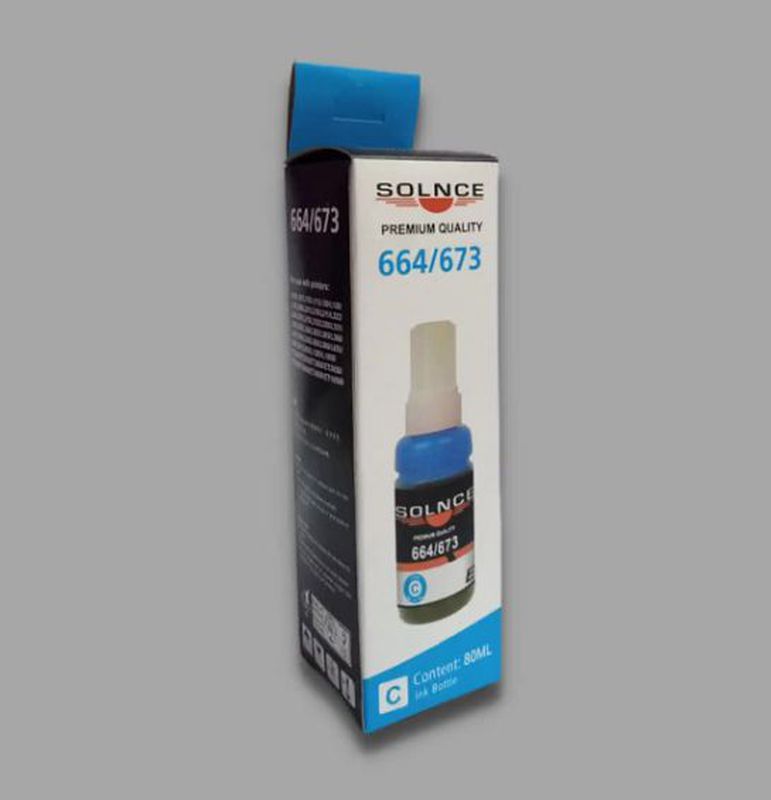 Tinta solnce warna biru