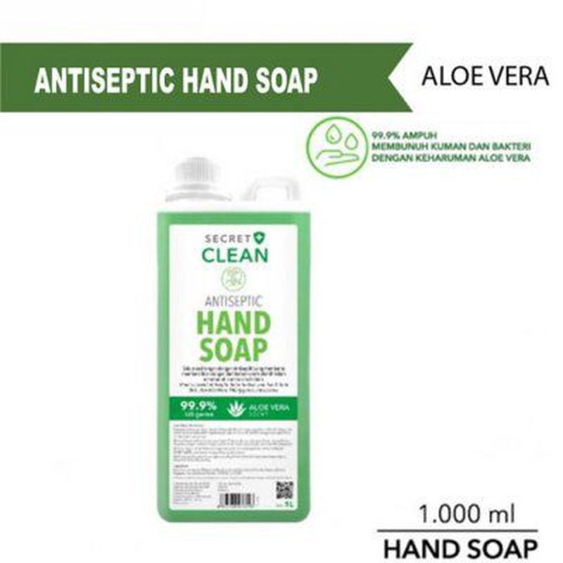 SECRET CLEAN HANDSOAP 1 LITER (c19)