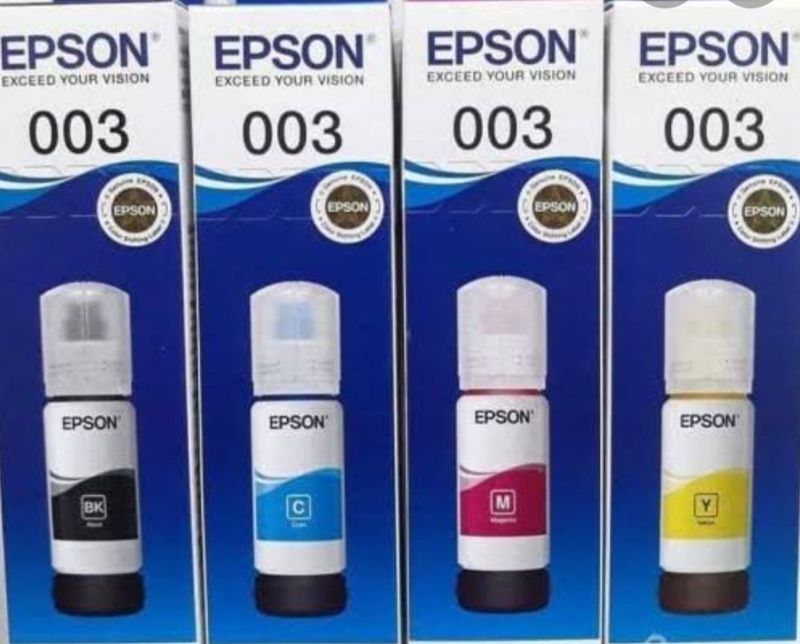 TINTA EPSON WARNA 1 Paket CYAN, MAGENTA, YELLOW