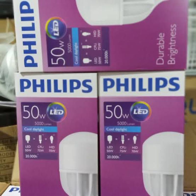 Lampu listrik Philips 50 watt led